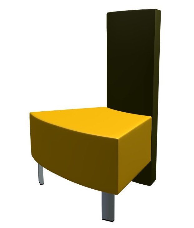 siedzisko SNAKE,system modułowy siedzisk