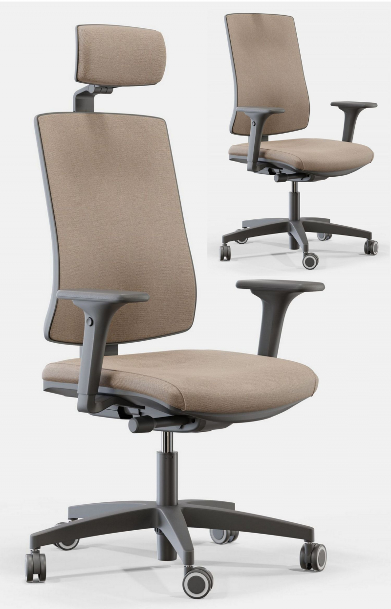 SKILL SKSB Fotel biurowy atest wytrzymałości do 150 kg