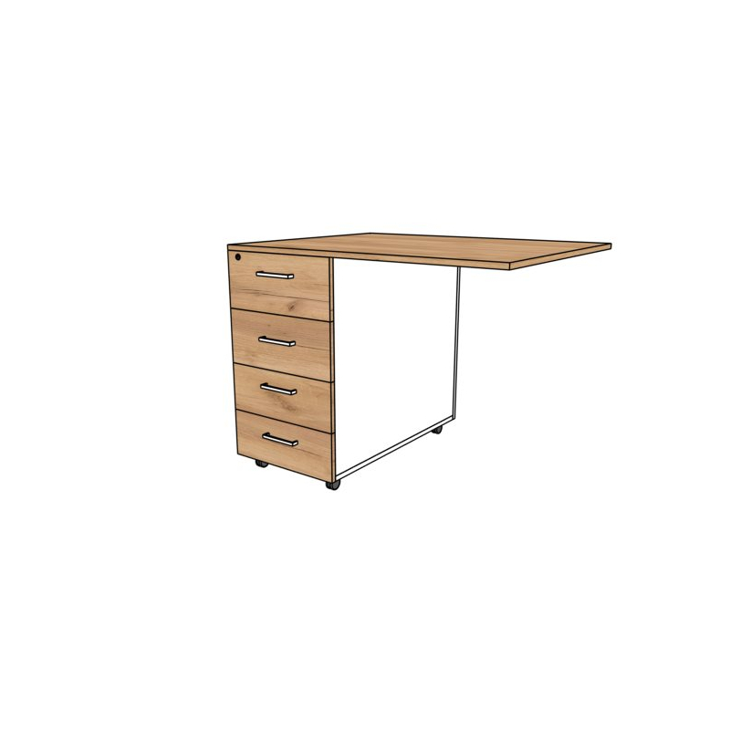 Kontener z nadstawką CLASSIC CSK2 100x50x76h