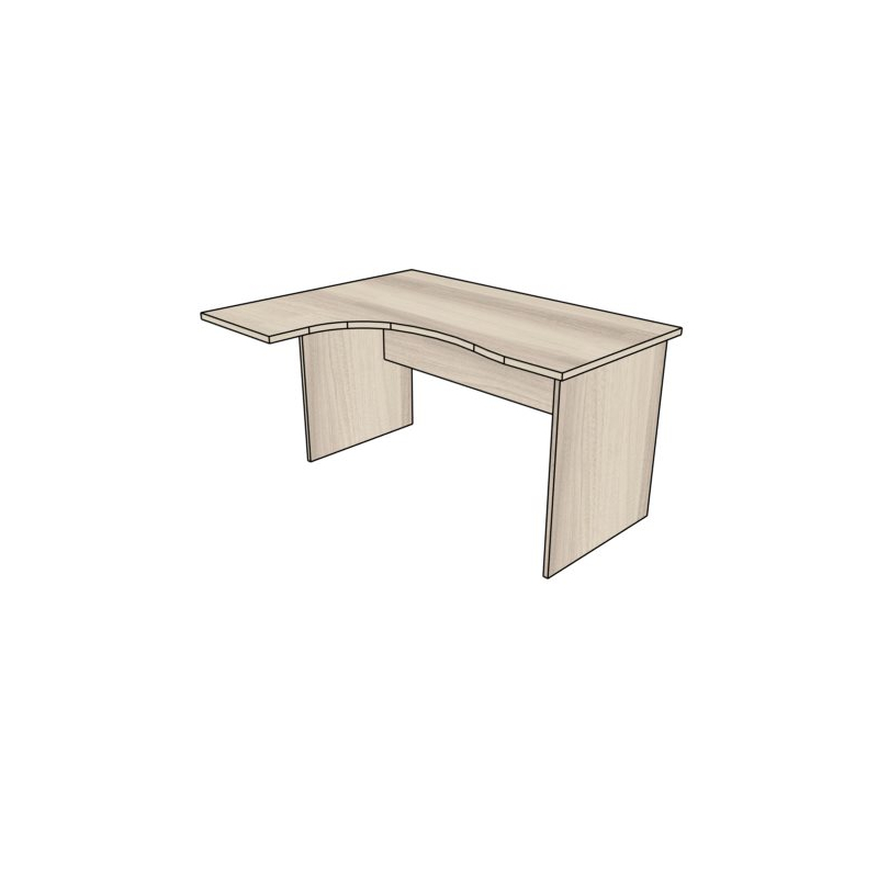 Biurko PRIMUS PB51L/45 lewe - 140/45x110x75h