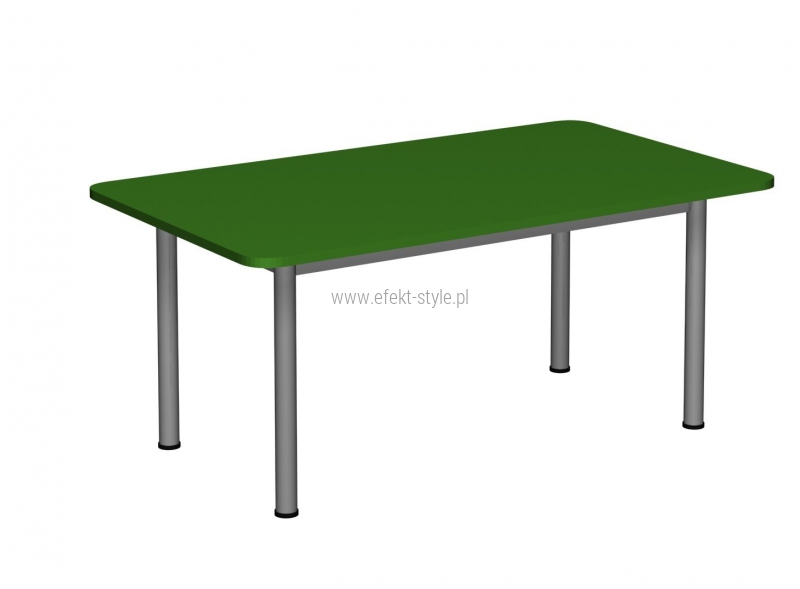 Stolik MB prostokątny metal fi 40/ opcja regulacja wysokości