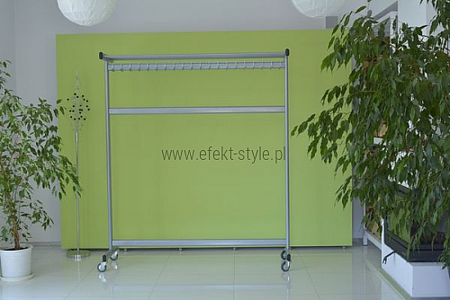 Wieszak szatniowy Y5 z półką - dwustronny