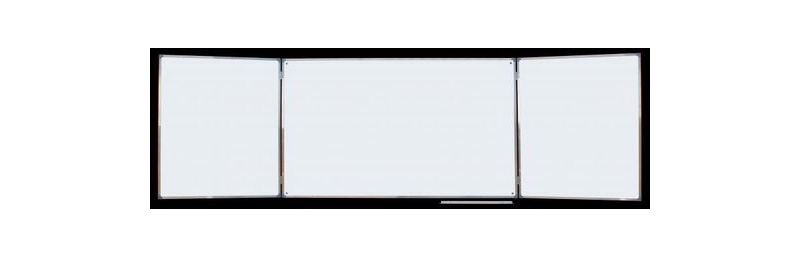 Tablica tryptyk lakierowana biała Typ A