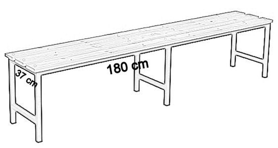 jednostronna bez oparcia 180 cm