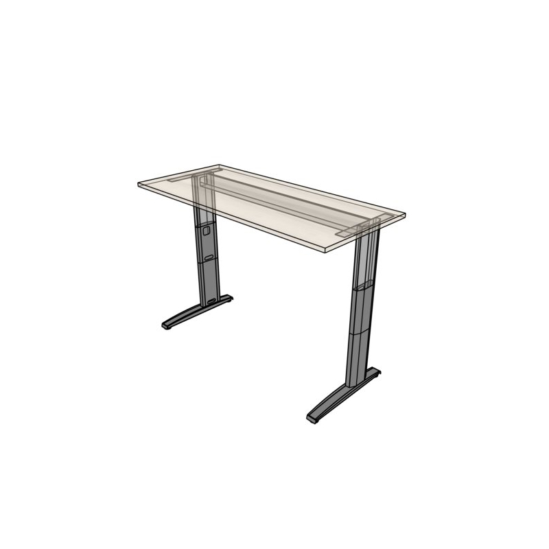 Biurko TORO TH REG 0167- 160x70x62-82h