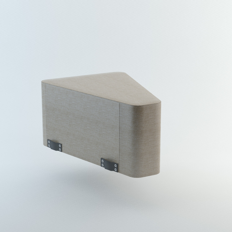 Pufa podłokietnik P1 WALL IN - 30 stopni