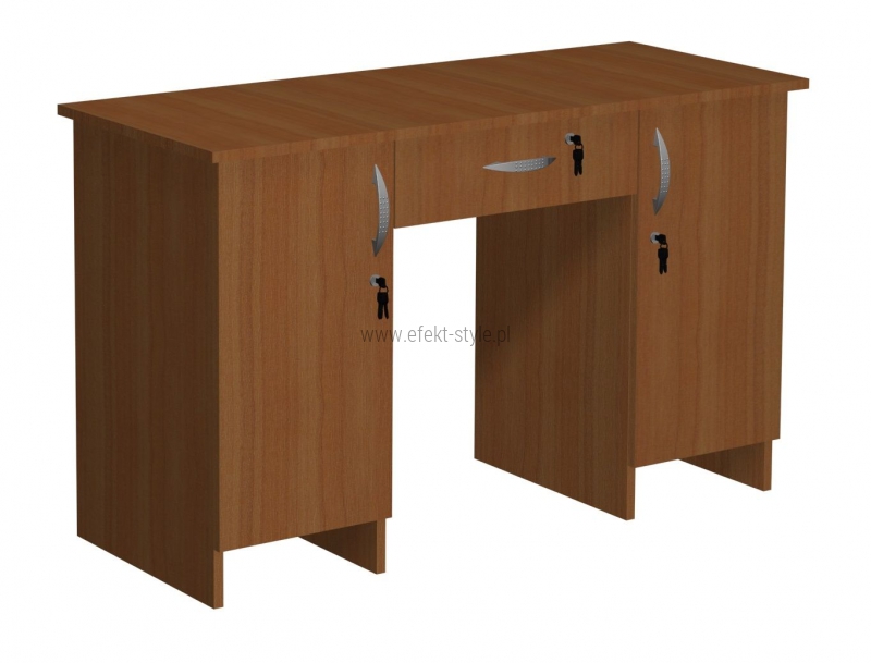 Biurko dwuszafkowe