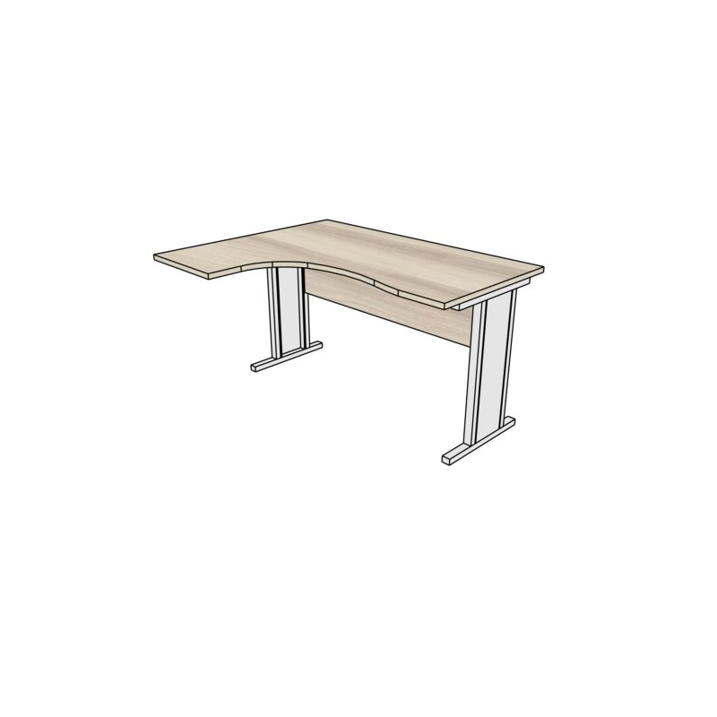 Biurko PRIMUS PB51M/45 lewe 140/45x110x75h