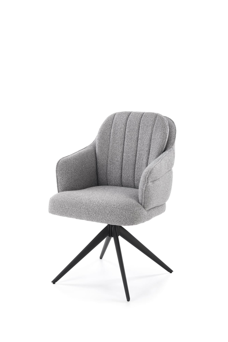 K570 krzesło obrotowe popielaty