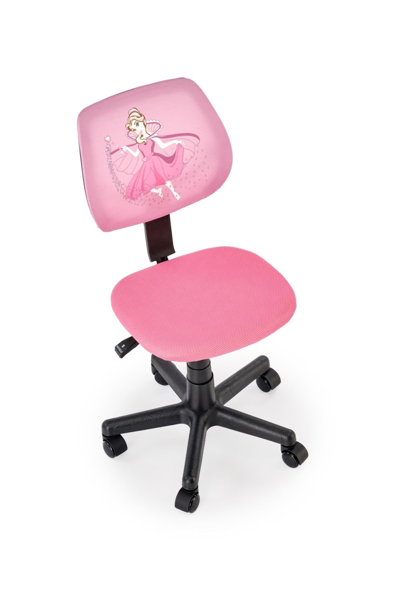 BINGO fotel młodzieżowy różowy