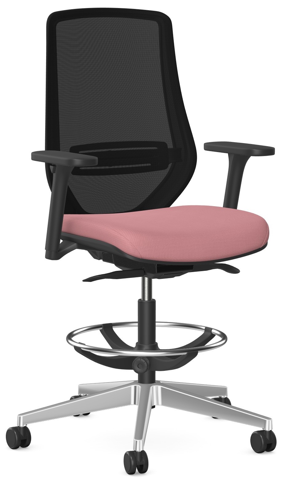 BALANCE Fotel obrotowy z podnóżkiem - możliwość wyboru tapicerki