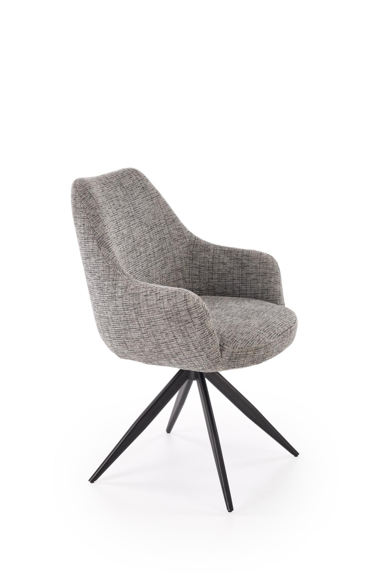 K564 krzesło popielaty obrotowe