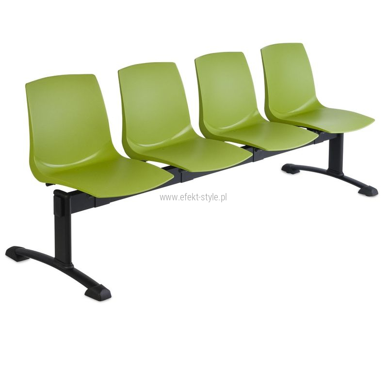 Ławka ARI 4 osobowa - zielona