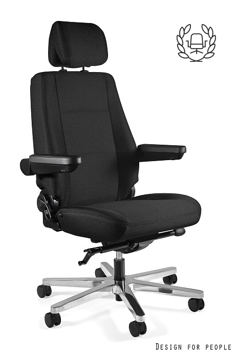 Fotel obrotowy TORMENTA - atest wytrzymałości do 200 kg