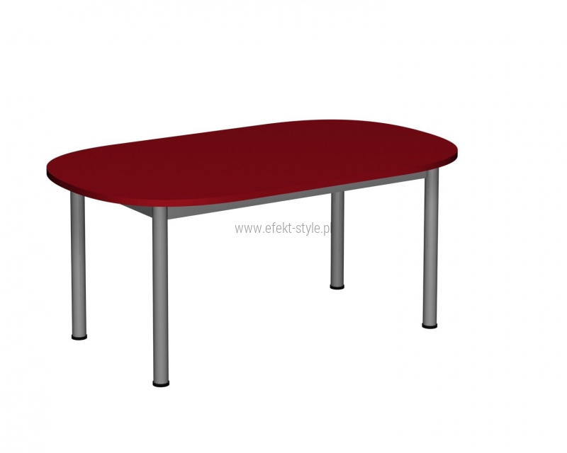 Stolik MB owalny metal fi 40 / opcja regulacja wysokości