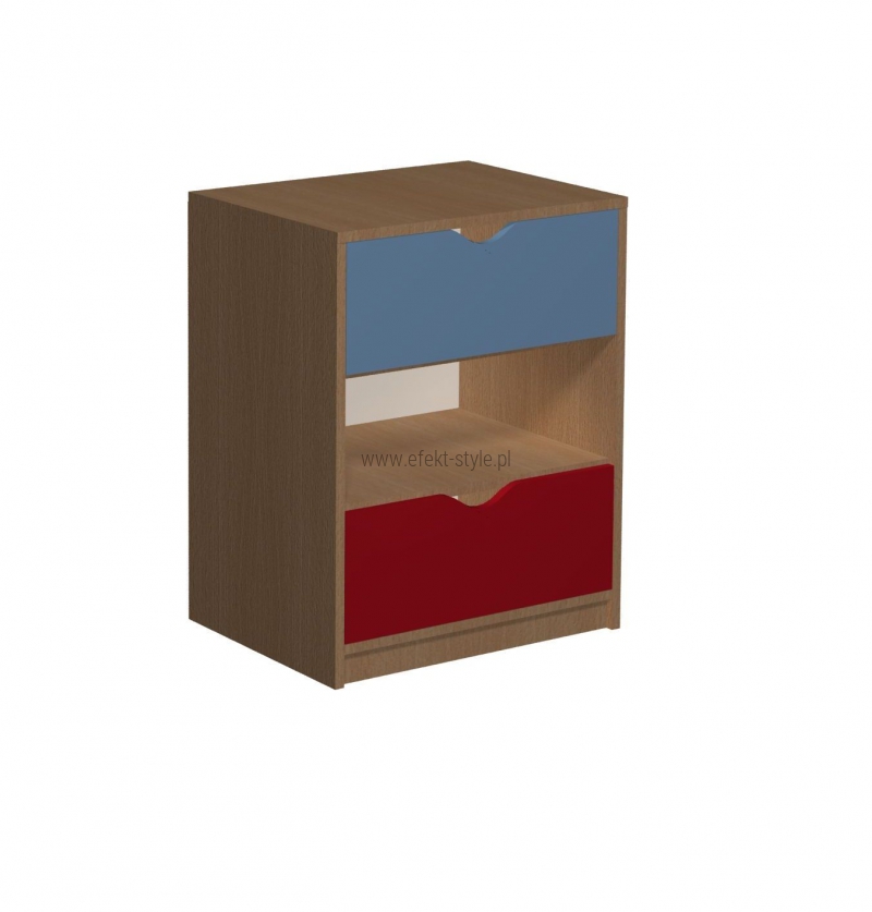 Regał z 2 szufladami 13 Małgosia