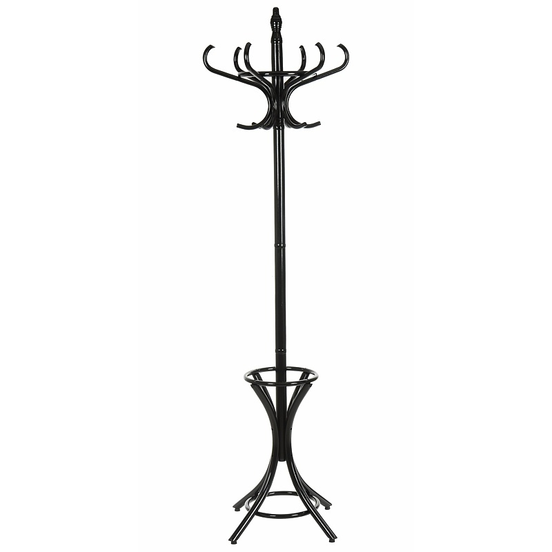 Wieszak drewniany WDR-1/BL CZARNY