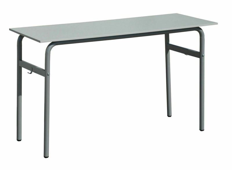 Stolik 2-osobowy ALAN blat CDF  / z regulowaną wysokością