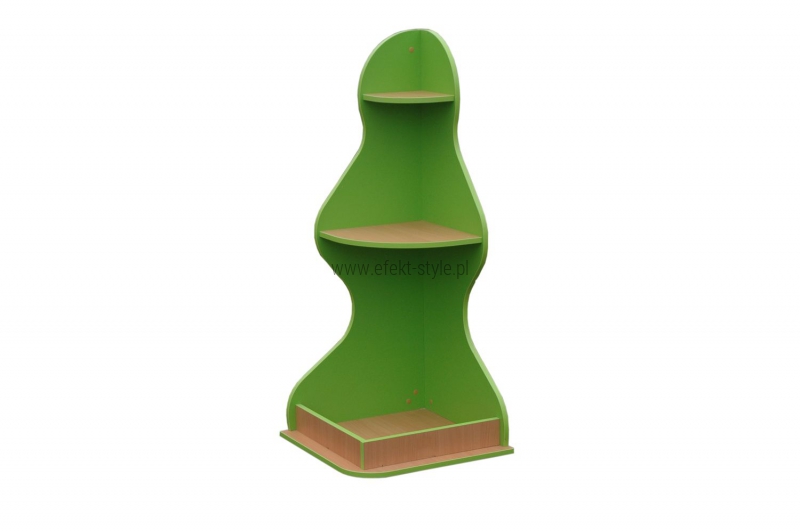 Regał narożny Drzewko