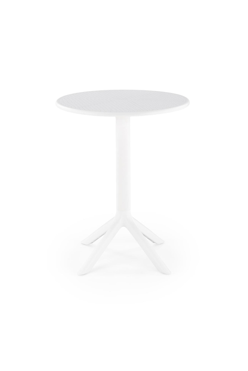 CALVO stół okrągły biały