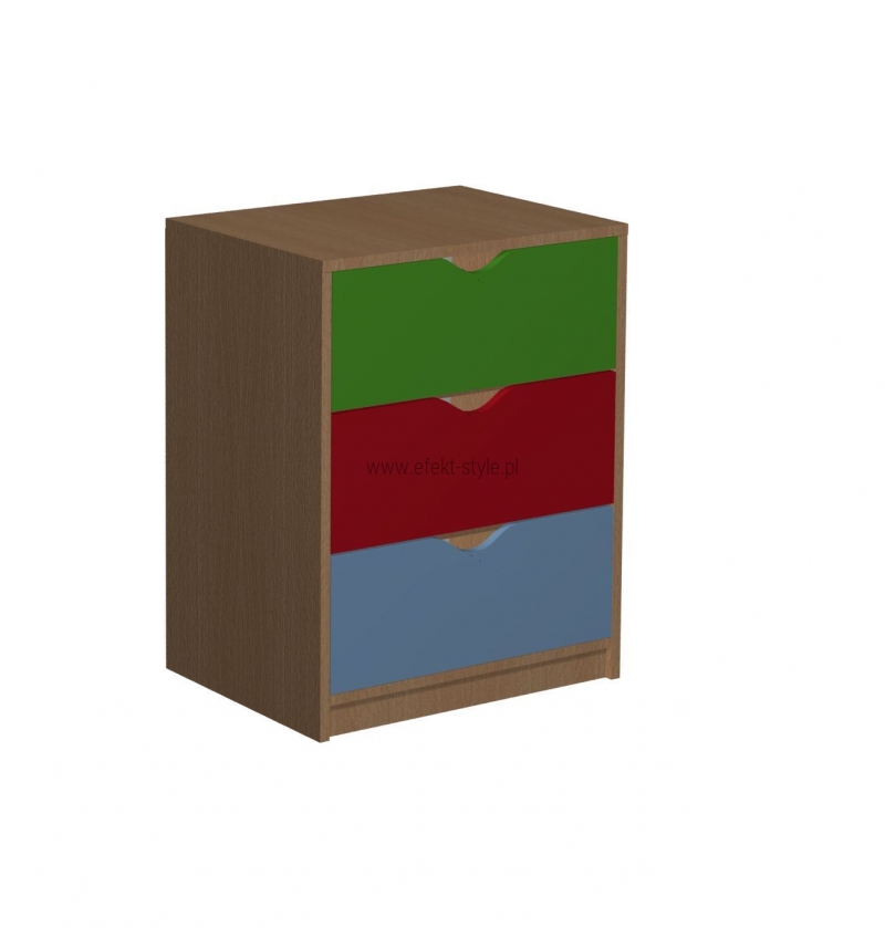 Regał z 3 szufladami 14 Małgosia