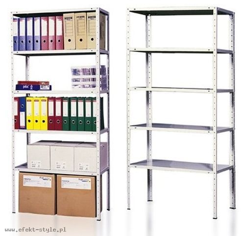 Regał metalowy skręcany RM/5