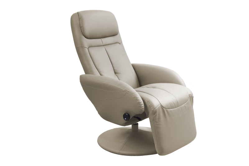 OPTIMA Fotel rozkładany recliner cappuccino