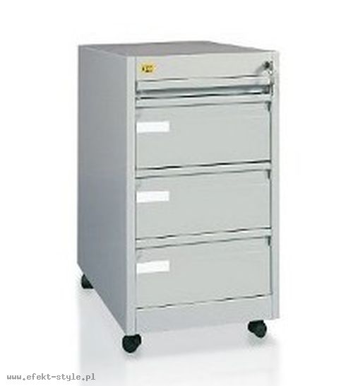 Kontener metalowy przybiurkowy KB/4