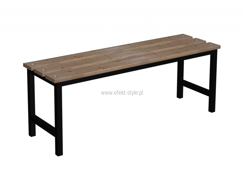 Ławka korytarzowa Premium bez oparcia długości 1m, 1,2m, 1,5m, 1,8m, 2,0m