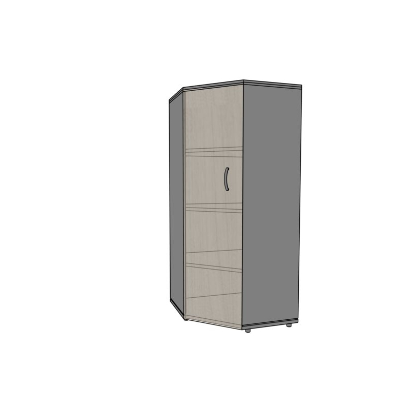 Szafa biurowa narożna PS34W 66X66X150H