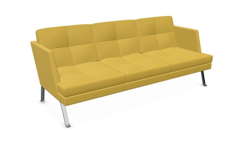 Sofa OCTOBER 31 - 3 siedziska - nogi metalowe