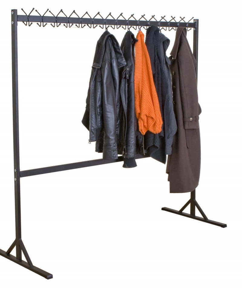 Wieszak metalowy stojący