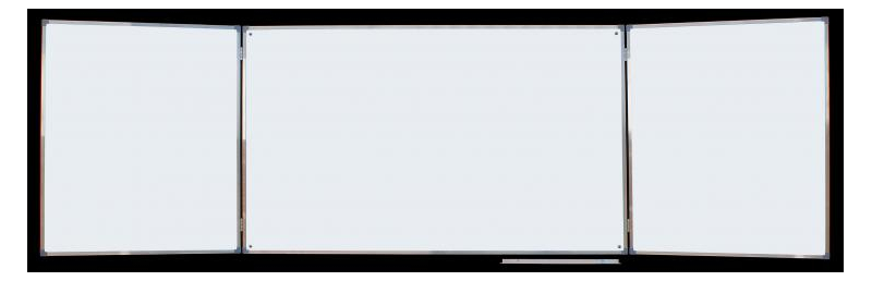 Tablica tryptyk ceramiczna biała Typ C