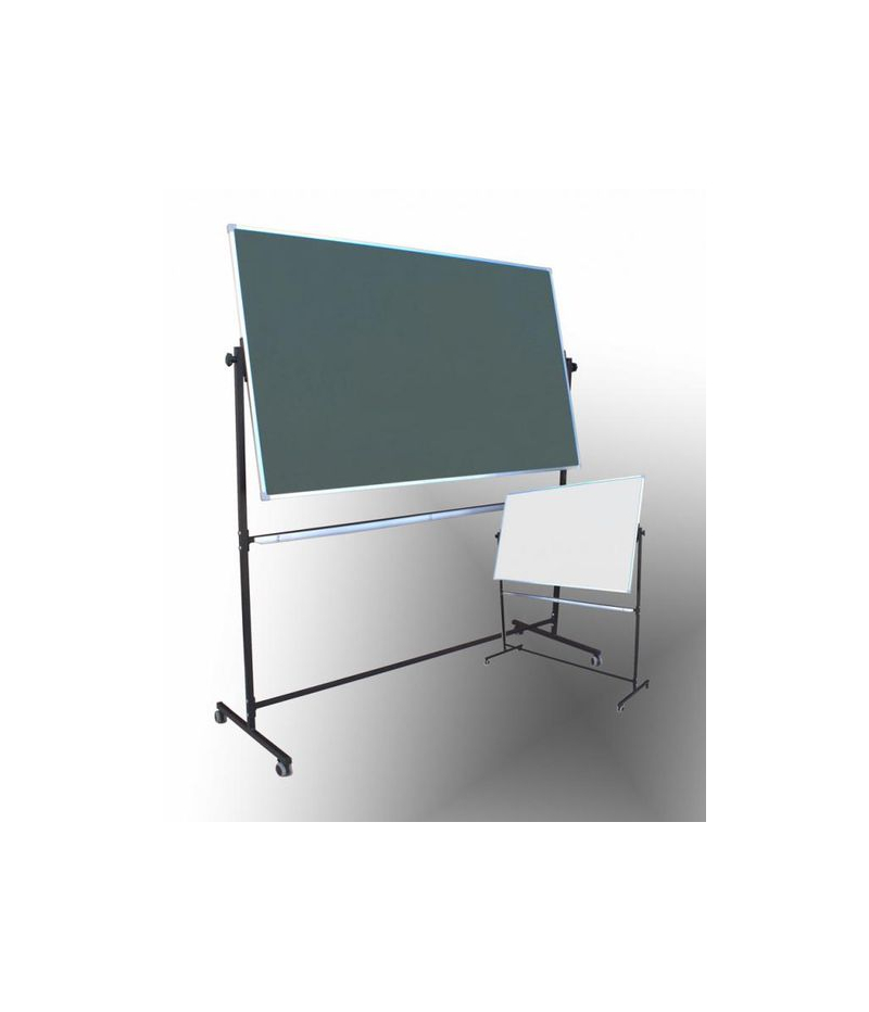 Tablica obrotowa lakierowana biało-zielona Typ A