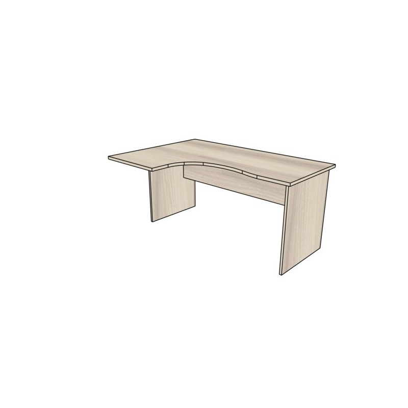 Biurko PRIMUS PB55L/60 lewe - 160/60x110x75h