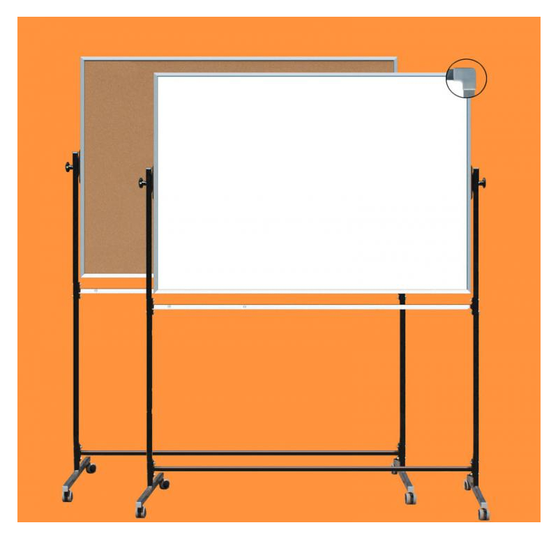 Tablica obrotowa ceramiczna korek-biała Typ C