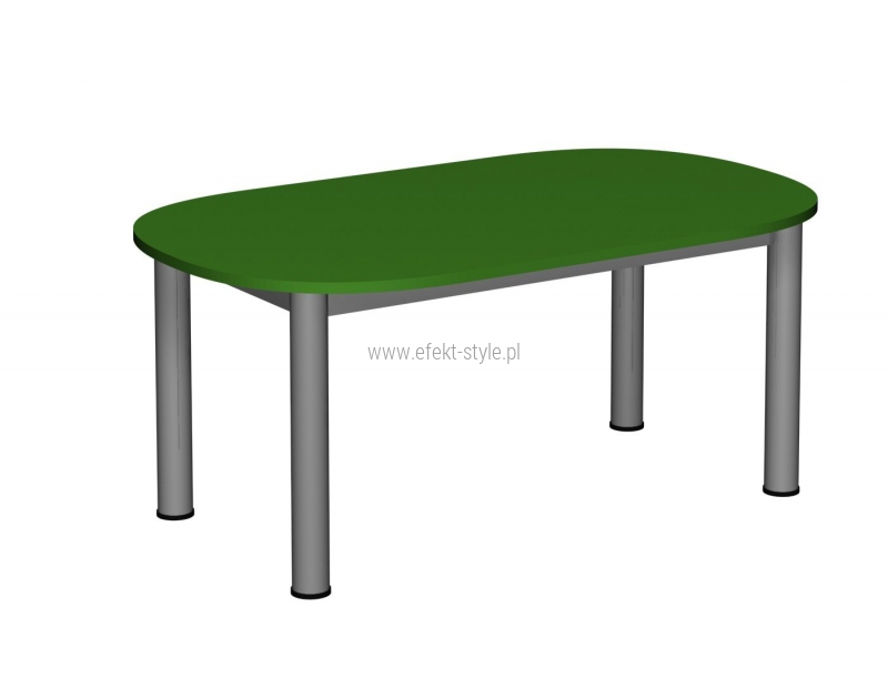 Stolik MB owalny metal fi 60/ opcja regulacja wysokości