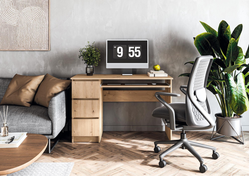 CINO biurko, dąb artisan