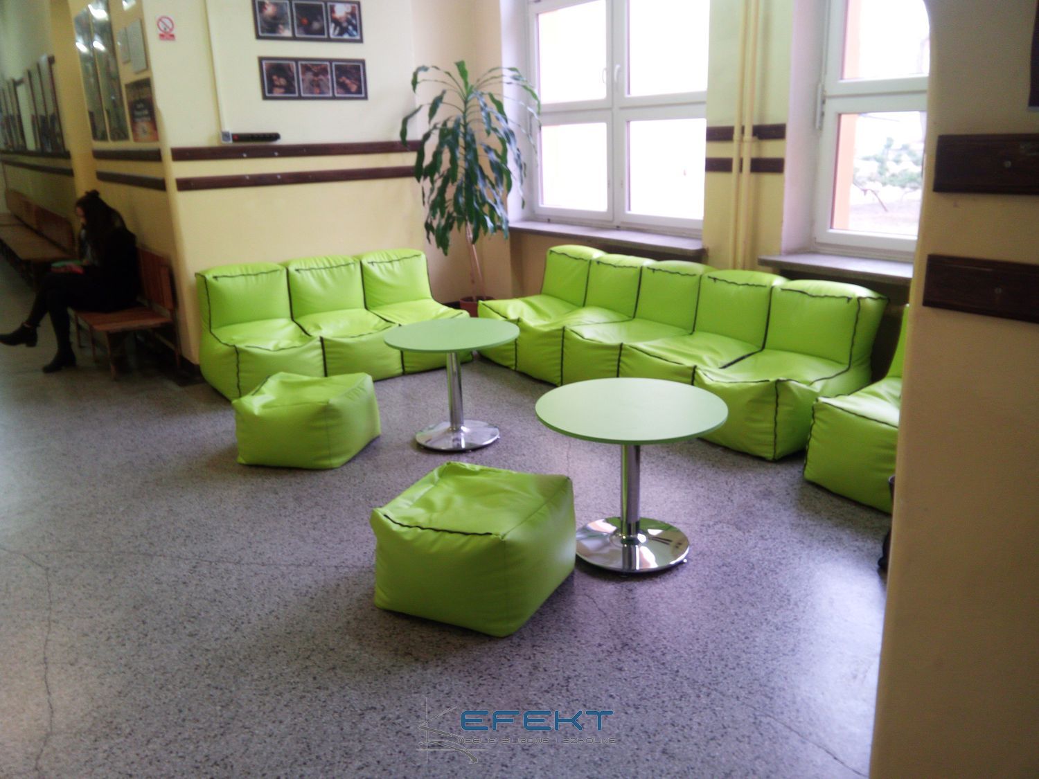 Relaks - fotele z granulatem