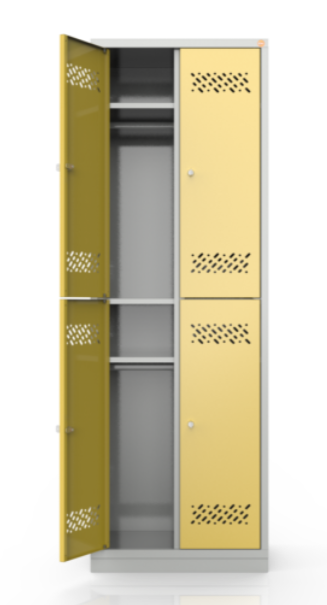 Szafa metalowa szkolna skrytkowa BHP/2/4MG