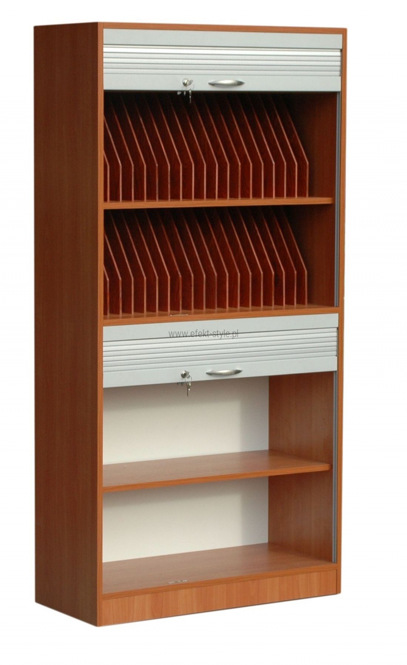 Szafa na dzienniki i segregatory z żaluzją