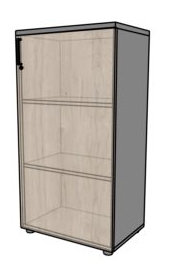 Szafa biurowa RG25 60x40x114h