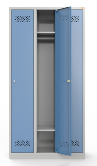 Szafa metalowa szkolna ubraniowa BHP/3/3MG