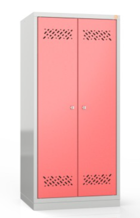 Szafa metalowa szkolna ubraniowa BHP/2/2MP