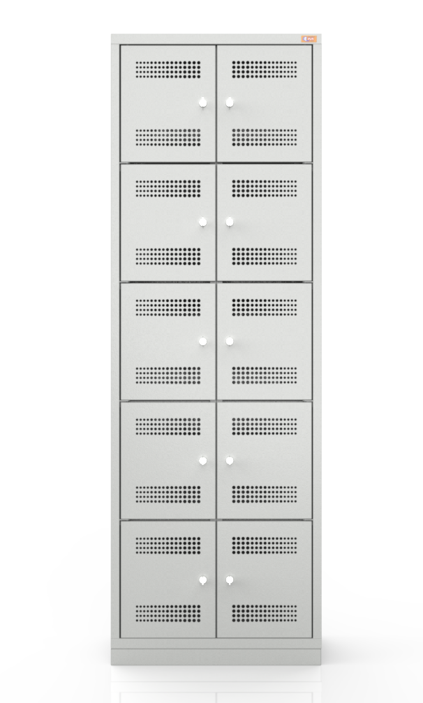 Szafa metalowa skrytkowa BHP/2/10