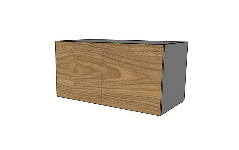 Moduł komody z drzwiami HX017 - 90x45x45h