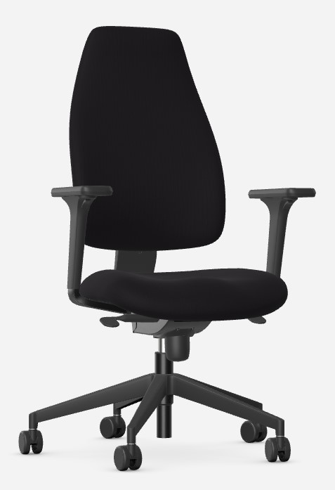 TUREIS AF-120-132 Fotel biurowy obrotowy z atestem do pracy 24/7 i obciążeniem do 150 kg - wybór tapicerki