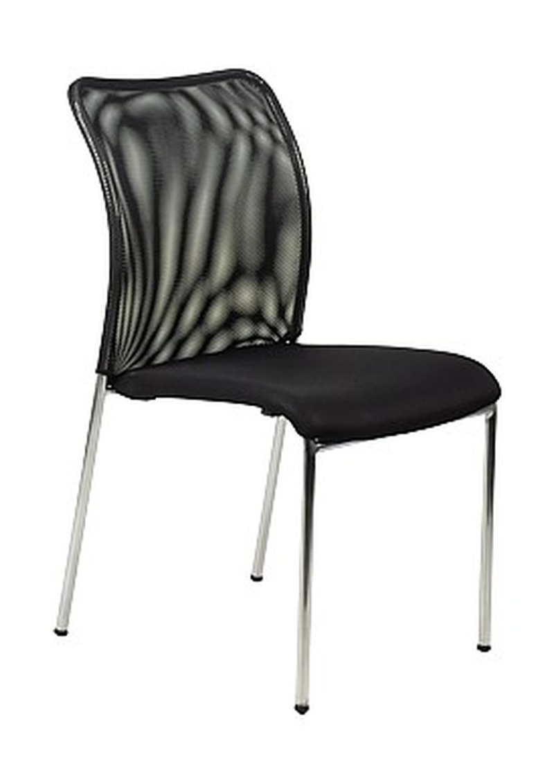 Krzesło konferencyjne HN-7502 chrom/czarny
