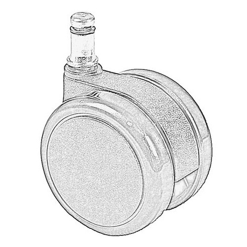 Kółka twarde - do powierzchni miękkich (np.dywany, wykładzina)