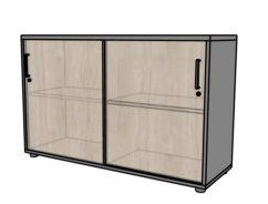 Szafa biurowa RG37 120x40x76h